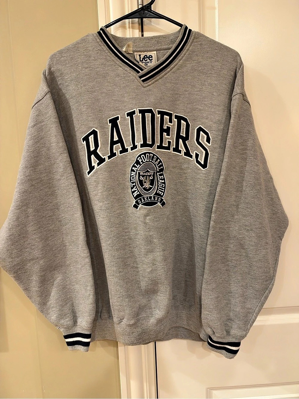 Vintage Lee Sport Oakland Raiders Sweater